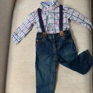 Carter's Baby Boys' 3 Piece Dress Me Up Set